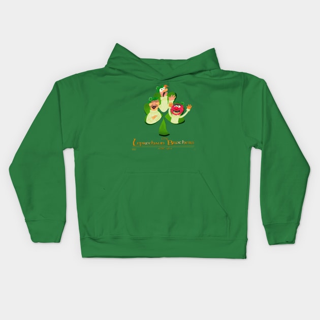 The Leprechaun Brothers! Kids Hoodie by Muppet History